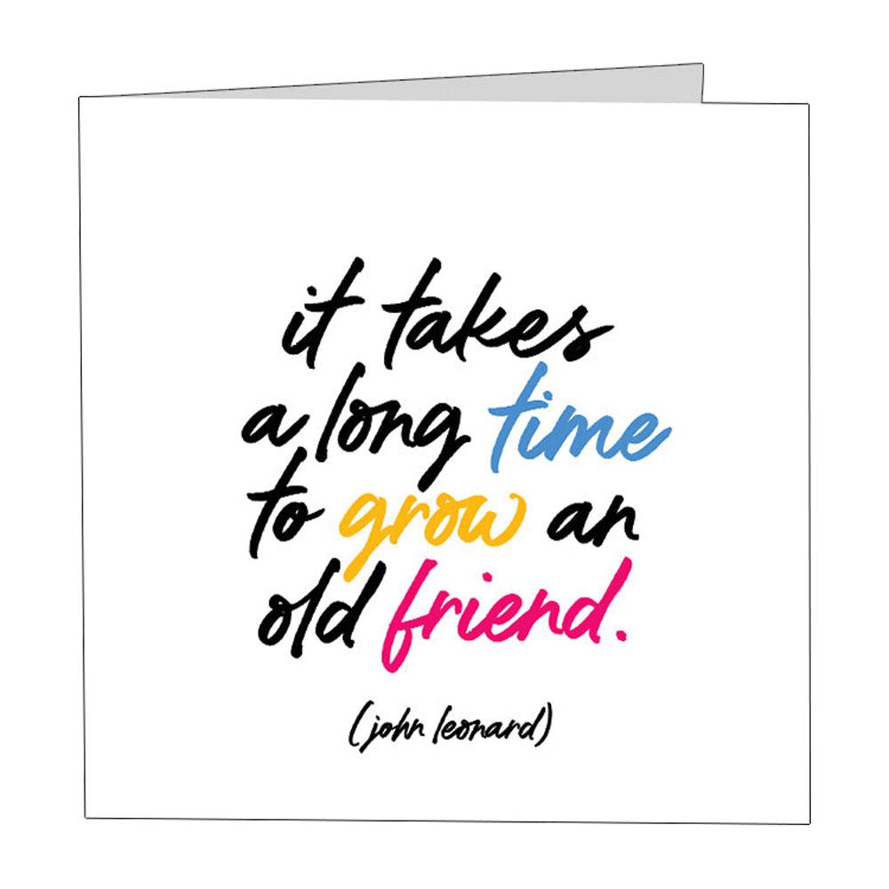 Fireworks Gallery QUOTABLE CARDS Greeting Card Takes A Long Time