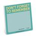  Sticky Note : Don ' T Forget To Remember (Pastel Version)