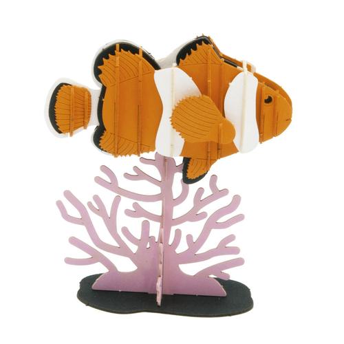 3D Paper Model: Clownfish