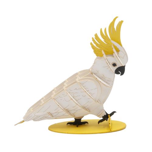 3D Paper Model: Cockatoo