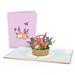  Pop- Up Card : Flower Basket