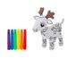  Mini Coloring Kit : Reindeer