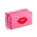  Cara Lips Cosmetic Bag : Pink