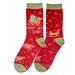  Holiday Socks : Every Day I Sleigh