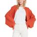  Knit Bolero Cardigan : Burnt Orange