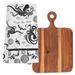  Boho Tea Towel/Cutting Board Set : Octopus