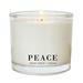  Coconut Wax Candle : Peace | Crisp Apple + Cedar