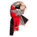  Reversible Cashmere Scarf : Geo Red