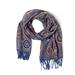  Round The Clock Scarf : Blue/Gray