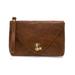  Claudia Keyhole Turnlock Envelope Crossbody : Pecan