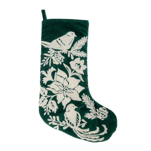 Toile Stocking: Green