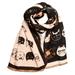  Reversible Cashmere Scarf : Black Cat