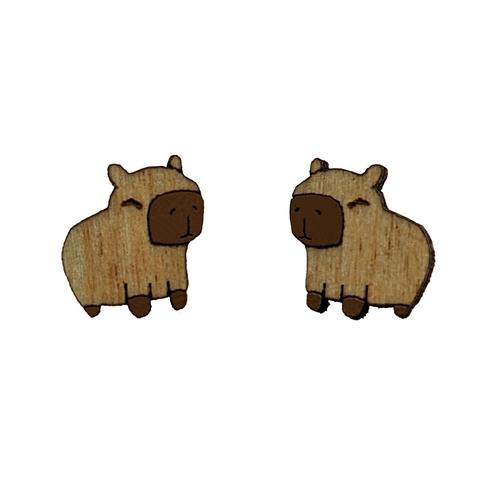 Capybara Earrings