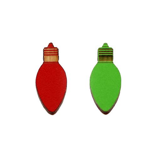 Christmas Bulb Earrings