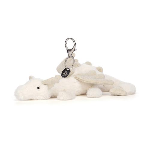 Bag Charm: Snow Dragon